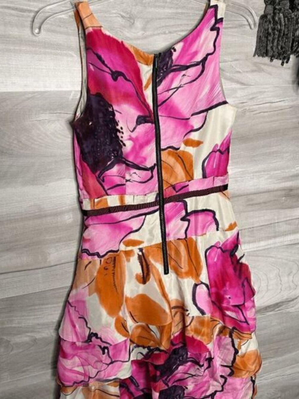 Moulinette Soeurs Anthropologie Womens Fen Orchid Dress Size 2 - Picture 3 of 8